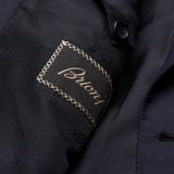 BRIONI "BRUNICO" Handmade Dark Navy Blue Wool Business Suit NEW