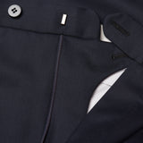 BRIONI "CHIGI" Handmade Dark Navy Blue Wool Super 150's Suit EU 60 NEW US 50
