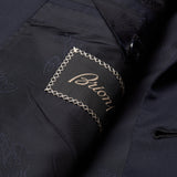 BRIONI "CHIGI" Handmade Dark Navy Blue Wool Super 150's Suit EU 60 NEW US 50