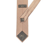 BRIONI Handmade Multicolor Geometric Micro-design Silk Tie Pocket Square Set NEW