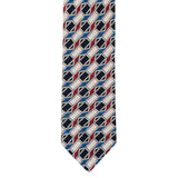 BRIONI Handmade Multi-color Geometric Silk Tie NEW