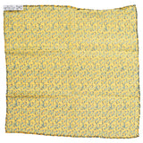BRIONI Handmade Yellow-Orange Geometric Silk Tie Pocket Square Set NEW