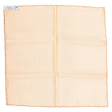 BRIONI Handmade Beige Micro-Design Silk Tie Pocket Square Set NEW