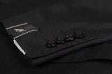 BRIONI "PARLAMENTO" Handmade Black Striped Wool-Silk Suit NEW