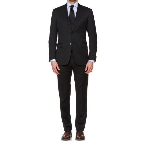 BRIONI "BRUNICO" Handmade Black Wool Suit 48 NEW US 38