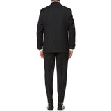 BRIONI "WALDORF" Handmade Black Peak Lapel Suit Tuxedo EU 46 NEW US 36