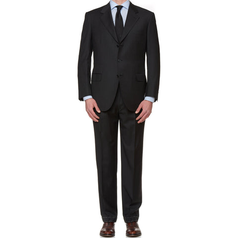 BRIONI "CATONE" Handmade Dark Gray Wool Suit 52 NEW 42