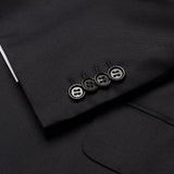 BRIONI "CHIGI" Handmade Black Wool Luxury Suit NEW