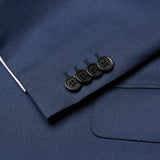 BRIONI "CHIGI" Handmade Blue Wool Luxury Suit EU 60 NEW US 50