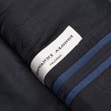 BRIONI "CHIGI" Handmade Blue Wool Suit EU 62 NEW US 52
