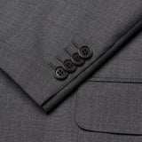 BRIONI "CHIGI" Handmade Gray Wool Luxury Business Suit EU 62 NEW US 52