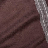 BRUNELLO CUCINELLI Solid Pale Plum Cotton Cardigan Sweater EU 50 US M