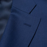 CANALI 1934 "Travel" Blue Wool Wrinkle & Water-Resistant Suit EU 50 NEW US 40