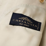CASTANGIA 1850 Beige Cotton Twill Summer-Spring Suit EU 52 NEW US 40-42