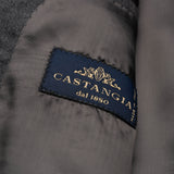 CASTANGIA 1850 Gray Lightweight Cashmere Jacket EU 48 NEW US 38
