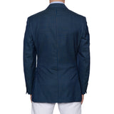 CASTANGIA 1850 Blue Checked Wool Sport Coat Jacket EU 50 NEW US 40