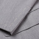 CASTANGIA 1850 Gray Twill Wool Super 120's Suit EU 52 L NEW US 42 Long