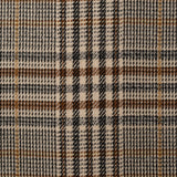CASTANGIA 1850 Khaki Prince of Wales Wool Sport Coat Jacket EU 50 NEW US 40