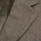 CASTANGIA 1850 Grayish Olive Wool Flannel Sport Coat Jacket EU 54 NEW US 44