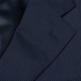 CASTANGIA 1850 Navy Blue Striped Wool Sport Coat Jacket EU 50 NEW US 40