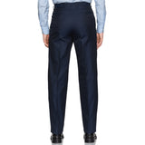 CASTANGIA 1850 Navy Blue Twill Cotton Suit EU 46 NEW US 36