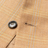 CASTANGIA 1850 Beige Plaid Wool Sport Coat Jacket NEW