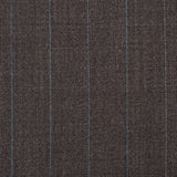 CASTANGIA 1850 Gray Striped Wool-Mohair Business Suit NEW