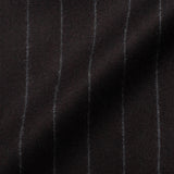 CESARE ATTOLINI Handmade Chalk Striped Wool Super 120's Flannel Suit 50 NEW 40