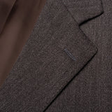 CORSOCHIARO by CASTANGIA Dark Brown Wool Suit EU 50 NEW US 40