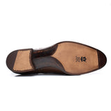 PASSUS SHOES Handmade "Martin" Box Calf Quarter Brogue Oxford Shoes US 10.5 NEW EU 43.5