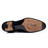 PASSUS SHOES Handmade "Winston" Black Boxcalf Cap Toe Oxford Shoes