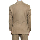 SARTORIA CASTANGIA Olive Twill Cotton Velvet Suit EU 50 NEW US 40