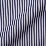 DSQUARED White-Blue Striped Cotton Slim Fit Dress Shirt US XS NEW EU 46