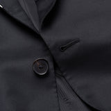 D'AVENZA Handmade Black Wool Super 150's Formal Suit EU 56 NEW US 46