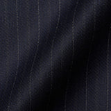 D'AVENZA Handmade Navy Blue Wool Super 120's DB Suit EU 50 NEW US 40