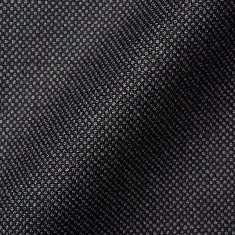 D'AVENZA Roma Handmade Gray Birdseye Wool Suit EU 50 NEW US 40