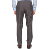 D'AVENZA Roma Handmade Gray Wool Spring-Summer Suit EU 52 NEW US 42