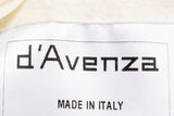 D'AVENZA Roma Black Wool DP Dress Pants EU 52 NEW US 36 Classic Fit