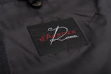 D'AVENZA Roma Handmade Dark Gray Wool Suit EU 58 NEW US 48