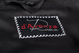 D'AVENZA Roma Handmade Gray Herringbone Wool Peak Lapel Jacket EU 52 NEW US 42