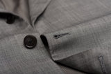 D'AVENZA Roma Handmade Gray Wool Super 100's Suit EU 60 NEW US 50