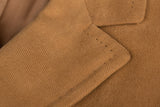 D'AVENZA Roma "Wessex" Handmade Rust Cotton Coat EU 50 NEW US M