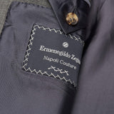 ERMENEGILDO ZEGNA "Napoli Couture XXX" Gray Wool Suit EU 54 US 42-44