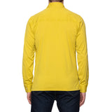 FEDELI 34 LAB "Phantom" Mustard Yellow Cotton Jersey Polo Shirt 52 NEW US