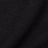 FEDELI Black Cashmere Cardigan Sweater NEW Slim Fit