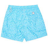 FEDELI Blue Sea Animal Printed Positano Airstop Swim Shorts Trunks NEW Size 3XL