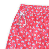 FEDELI Red Crab & Shells Print Madeira Airstop Swim Shorts Trunks NEW L