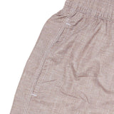 FEDELI Sand Beige Chambray Printed Madeira Airstop Swim Shorts Trunks NEW S