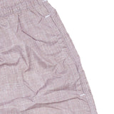FEDELI Sand Gray Chambray Printed Madeira Airstop Swim Shorts Trunks NEW S