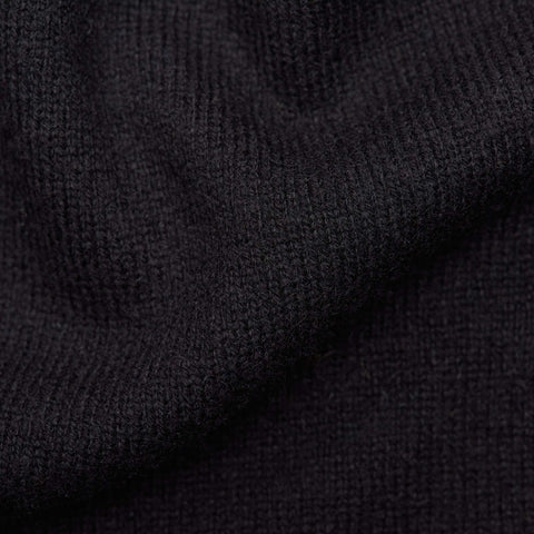FEDELI Black Cashmere Sleeveless Cardigan Sweater NEW Slim Fit